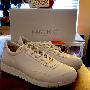 Jimmy Choo sneaker  and Quay shades
